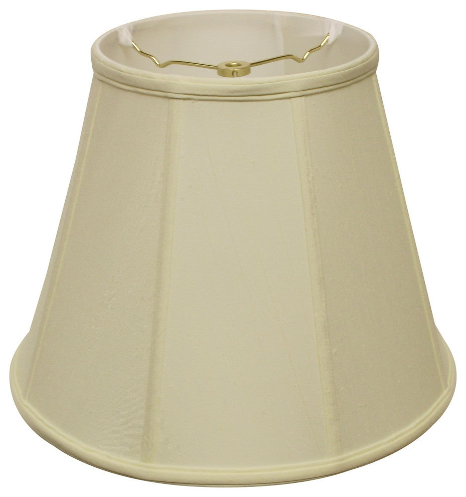 18" Ivory Slanted Empire Monay Shantung Lampshade