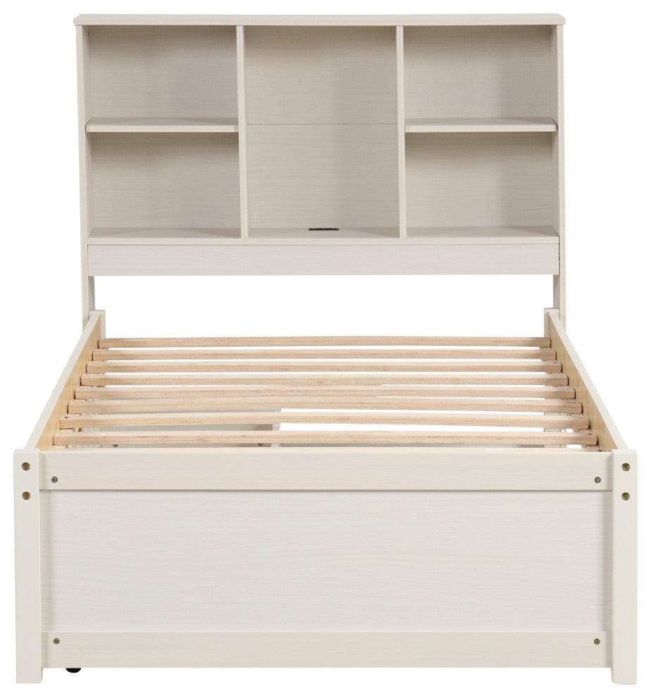 Gewnee Modern Twin Size Bed Frame