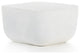 Basil Square Outdoor End Table-White