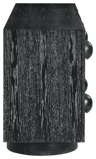 Bubble Wood Sideboard/Buffet, Black
