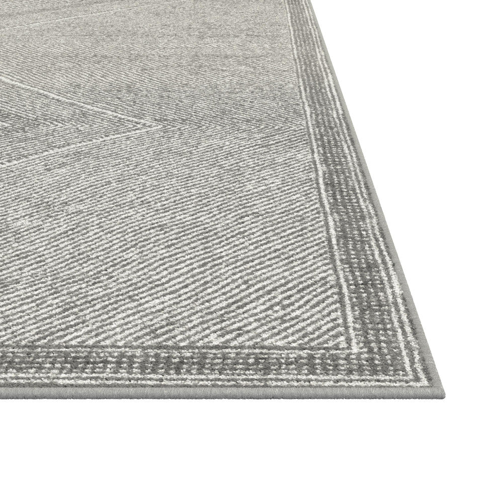 Sonoma Benzara Gray Viscose Area Rug