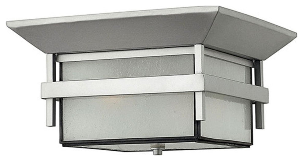 Hinkley Lighting 2573 2 Light Outdoor Flush Mount Ceiling Fixture - Titanium