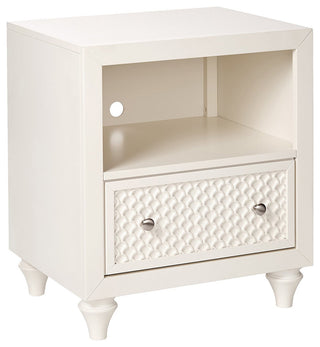 Amanda One Drawer Nightstand
