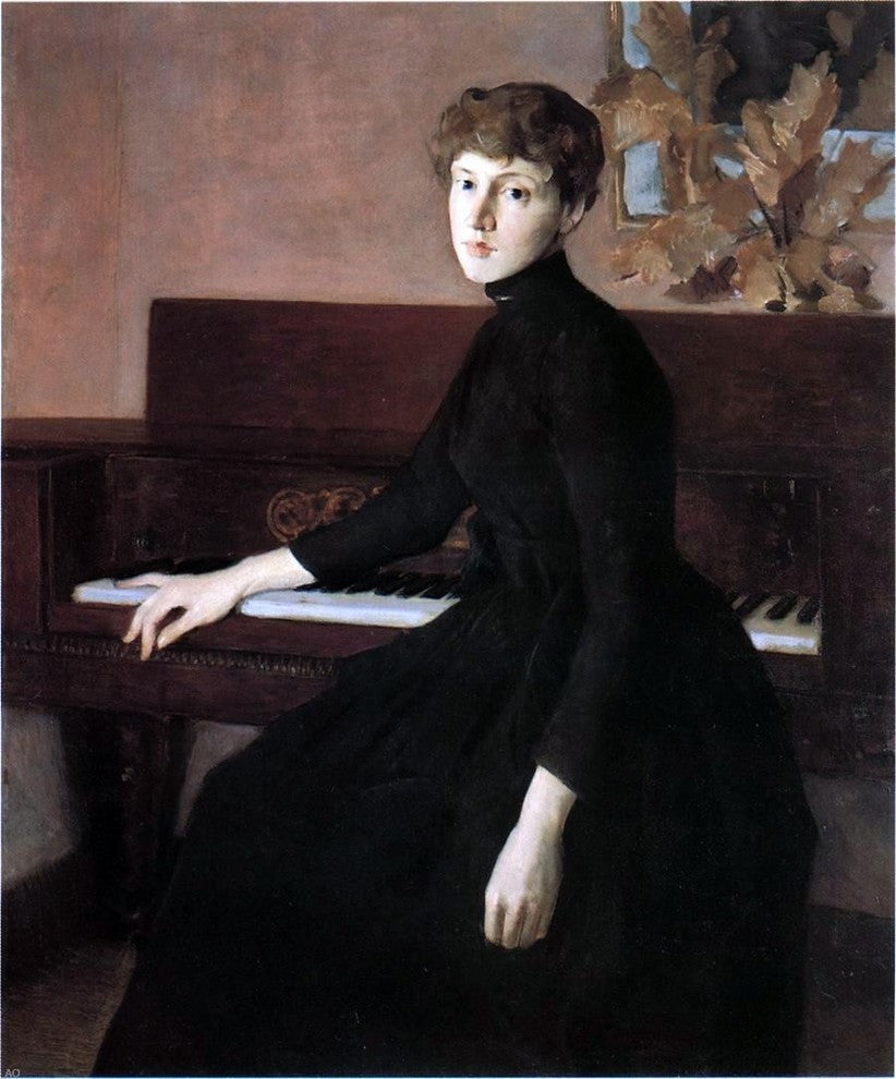 Julian Alden Weir At the Piano Wall Decal