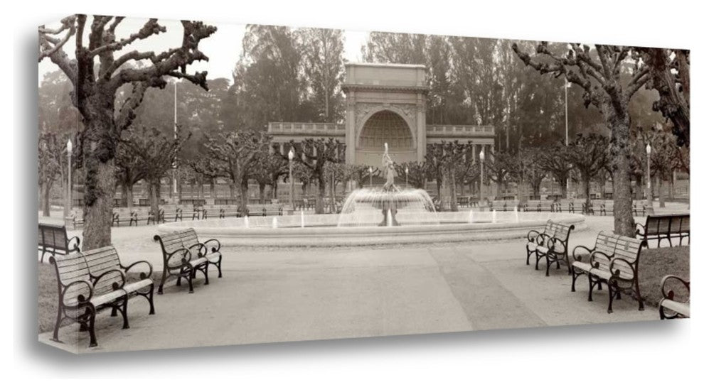 "Golden Gate Park Pano - 2" By Alan Blaustein, Giclee on Gallery Wrap Canvas