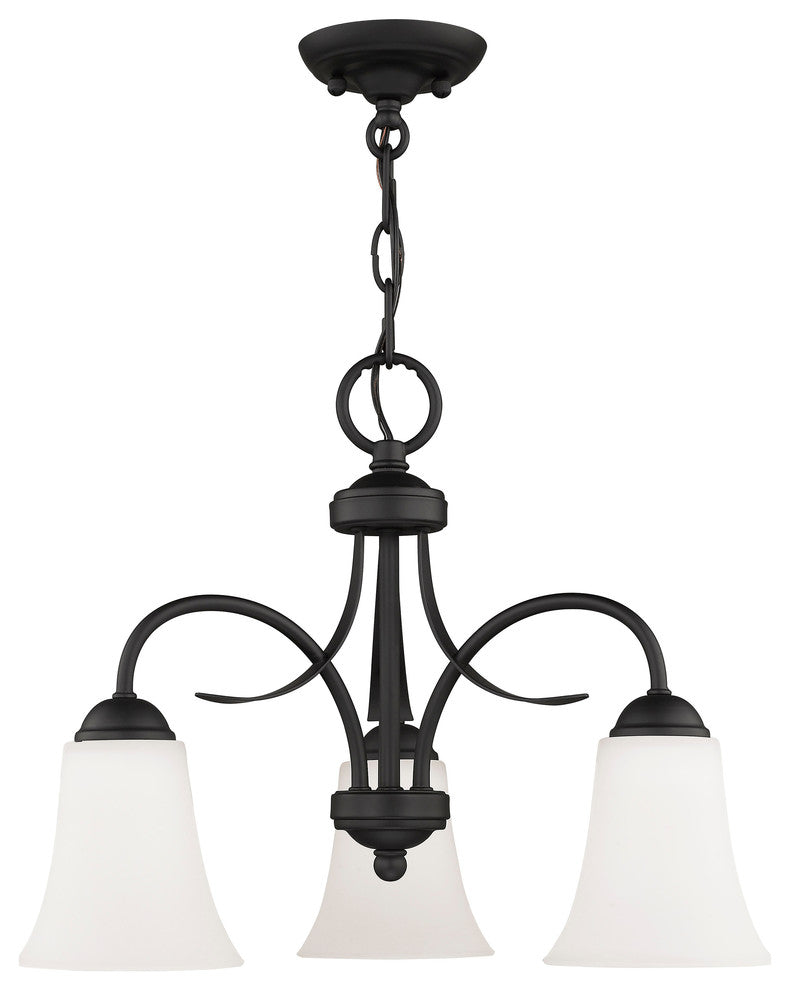 Ridgedale Convertible Chain-Hang and Ceiling Mount, Black