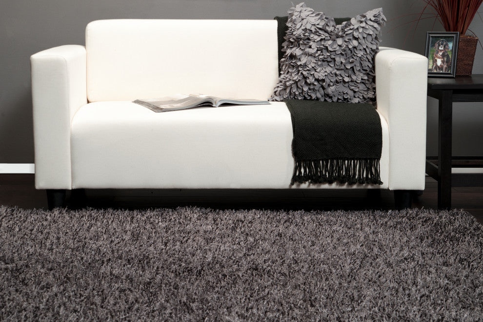 Surya Taz TAZ-1000 8'x10' Rug, Medium Gray