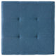 GDF Studio Carlyle Fabric Storage Ottoman, Dark Blue Fabric