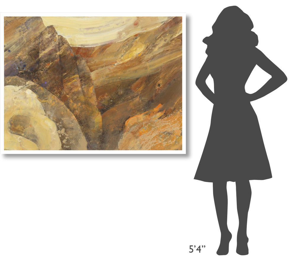 "Canyon VII" Digital Paper Print by Albena Hristova, 50"x38"