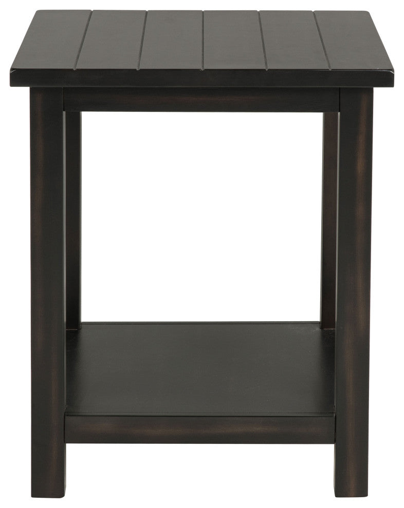 Payne 2-piece Coffee and End Table Set Distressed Java