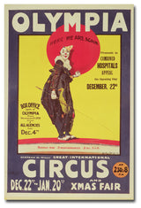 'Bertram Mills Circus, 1922' Canvas Art by Dudley Hardy