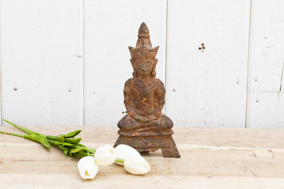 18th Century Thai Bronze Buddha