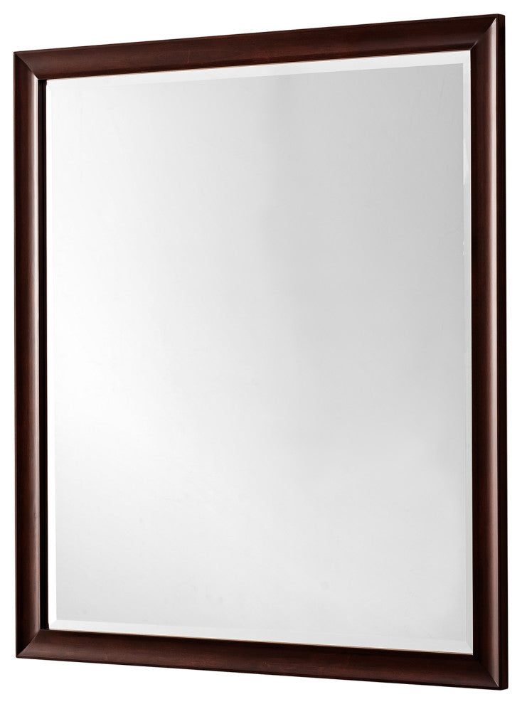 Glenbrooke 36" Mirror, Burnished Mahogany