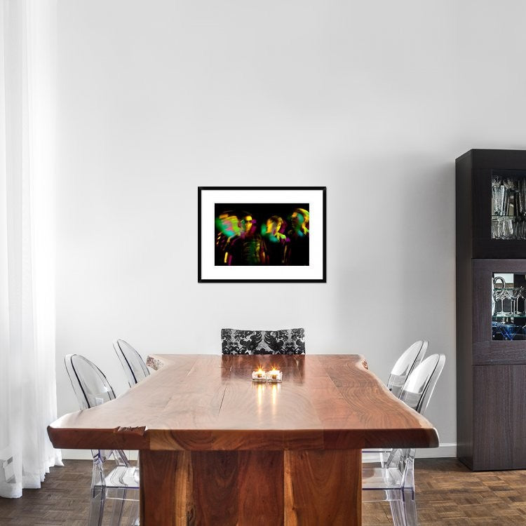 "Untitled" Framed Digital Print by Francisco Ross, 30x22"