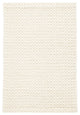 Dash & Albert Hooper Ivory Handwoven Wool Rug, Ivory, 2' x 3'