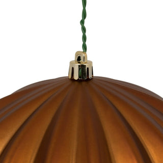 Vickerman N151288DMV 5.7" CopPer Matte Onion Christmas Ornament