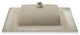 30" Ceramic Vanity Sink Top