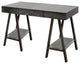 Surrey Traditional Style Desk , Gray