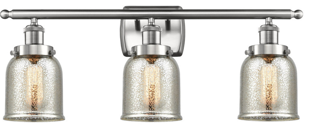 Innovations 916-3W-SN-G58 3-Light Bath Vanity Light, Brushed Satin Nickel