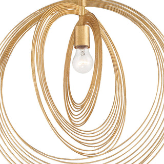 Doral One Light Pendant in Renaissance Gold