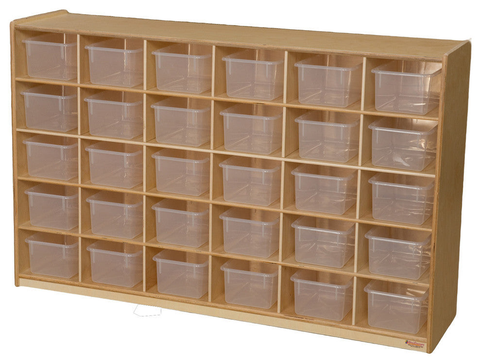 Tip-Me-Not 25 Tray Storage With Translucent Trays