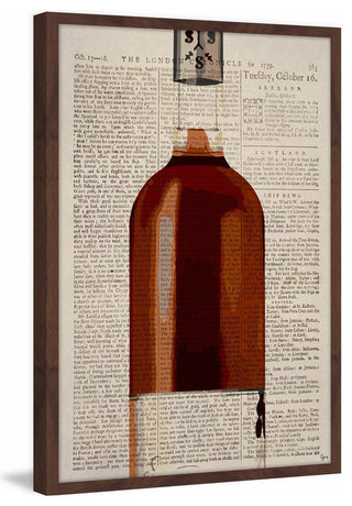 "Brown Ale" Framed Painting Print, 20"x30"