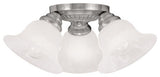Edgemont Ceiling Mount, Brushed Nickel