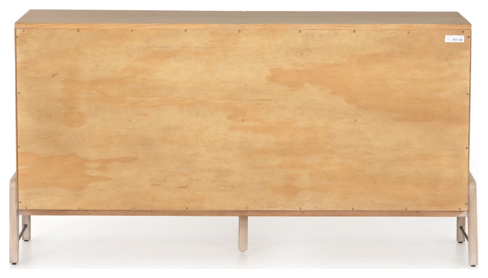 Rosedale 6 Drawer Dresser-Yucca Oak