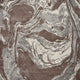 5' X 8' Mocha Marble Indoor Area Rug