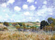 Alfred Sisley Meadow, 18"x27" Wall Decal Print