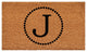 Calloway Mills Barron Doormat, Letter J