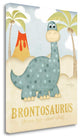 "Brontosaurus" By Jennifer Pugh, Giclee Print on Gallery Wrap Canvas