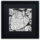 Hello Angel ''Strawberry'' Art, Black Frame, Black Mat, 16x16