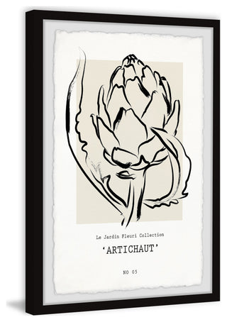 "Artichaut" Framed Painting Print, 24x36