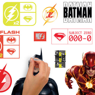 The Flash Movie Super Heroes Set Wall Decals