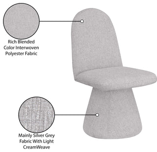 Renuar Upholstered Dining Chair, Grey