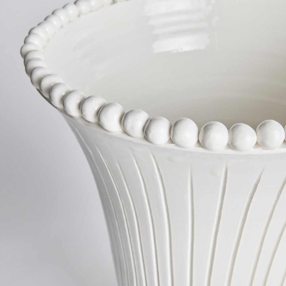Perla Tall Italian Vase