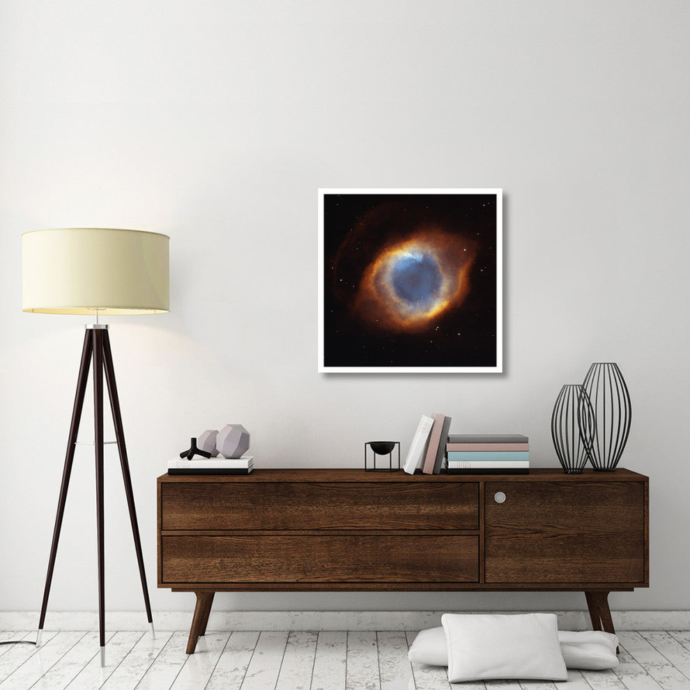 "Helix Nebula - a Gaseous Envelope Expelled By a Dying Star" Paper Art, 32"x32"