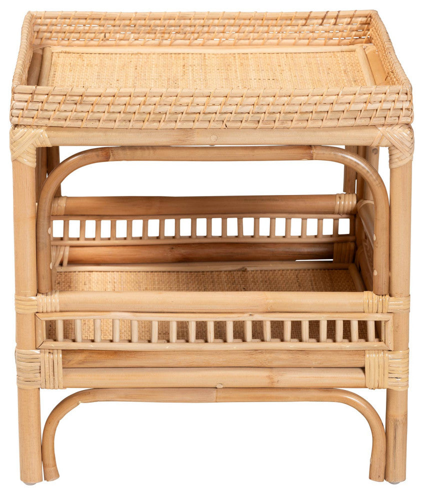Salinas Rattan Side Table