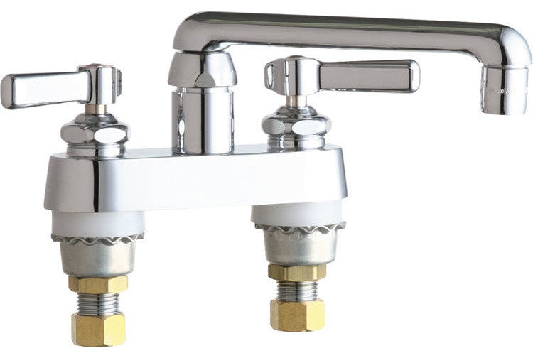 Chicago Faucets 891-ABCP Hot and Cold Sink Faucet
