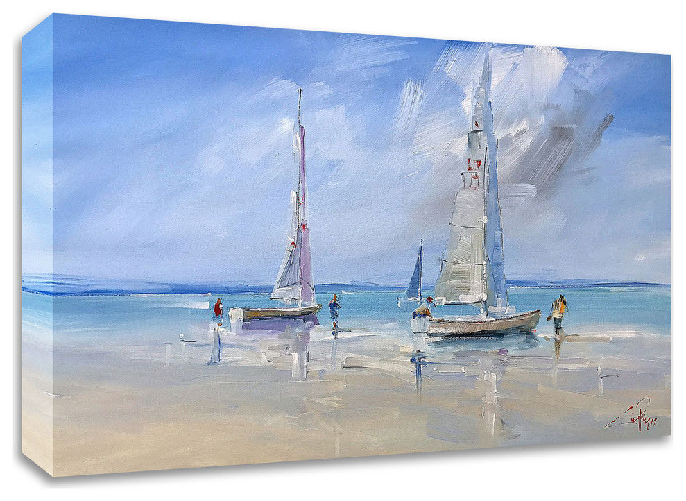 Aspendale Racers by Craig Trewin Penny, Print on Canvas, 32" x 24"