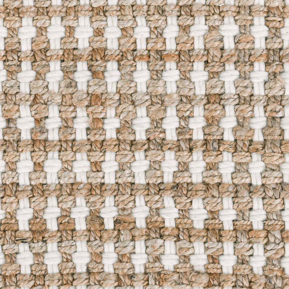 Evora Natural Jute Blend Area Rug by Kosas Home, 8x10