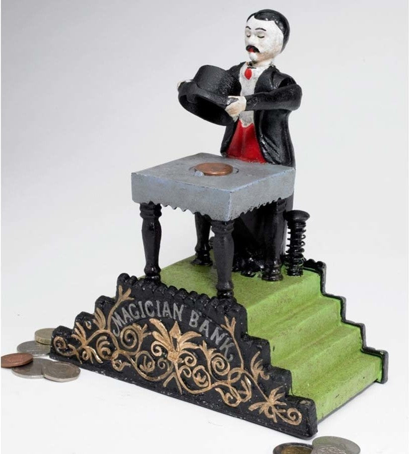 Maitland the Magician Mechanical Bank