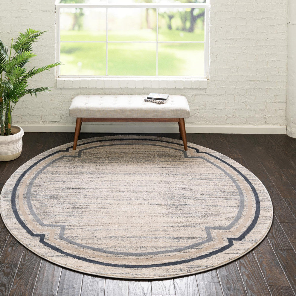 Unique Loom Oasis Fountain Area Rug