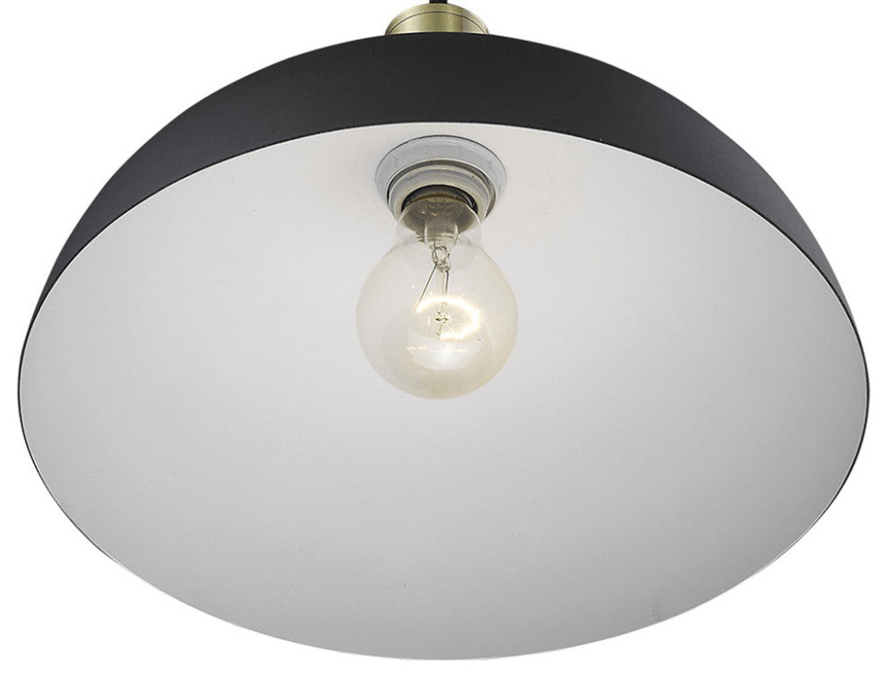 Ingo 1-Light Matte Black Pendant
