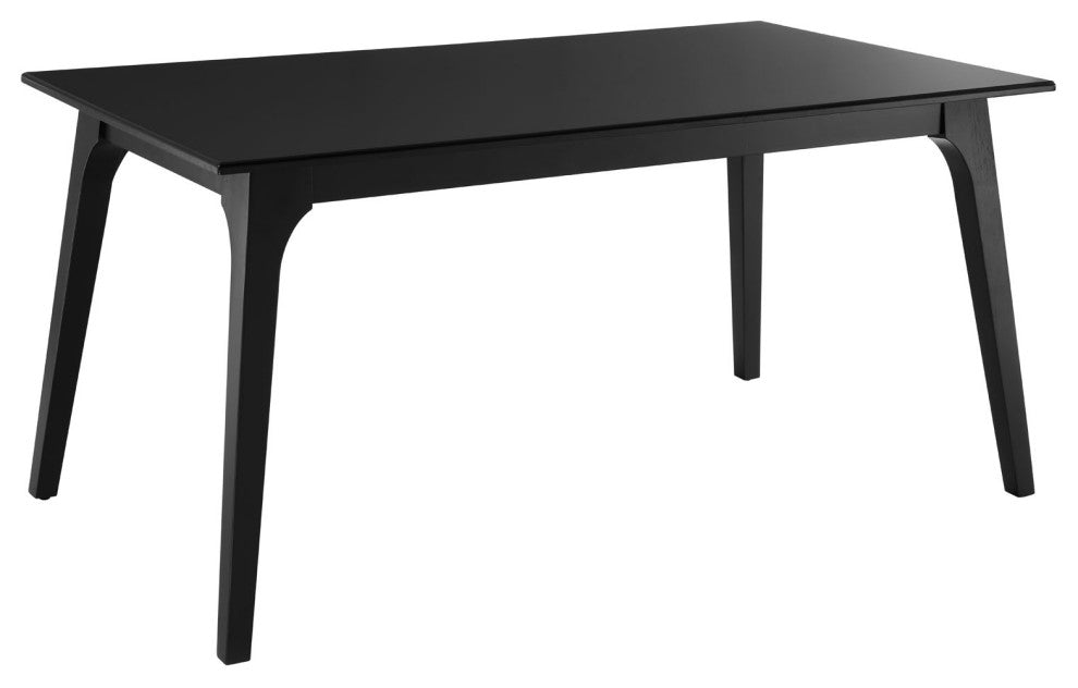Juxtapose 63" Dining Table Black Black
