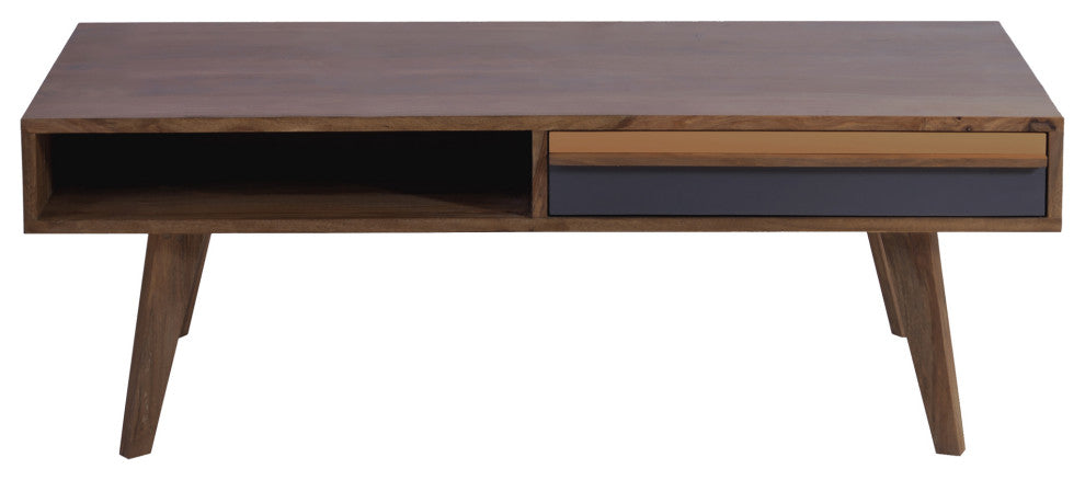 Mid - Century Modern Bliss Coffee Table - Brown
