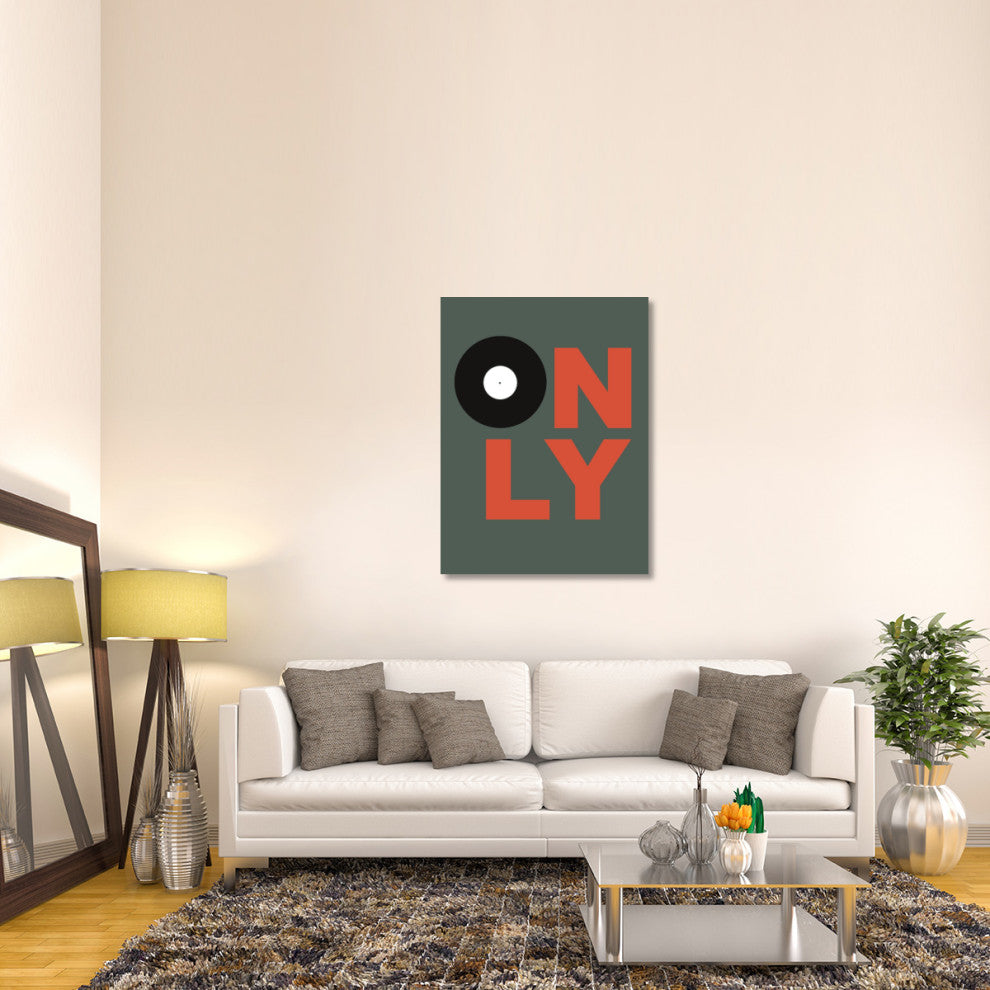 "Only Vinyl Poster 2" Fine Art Print