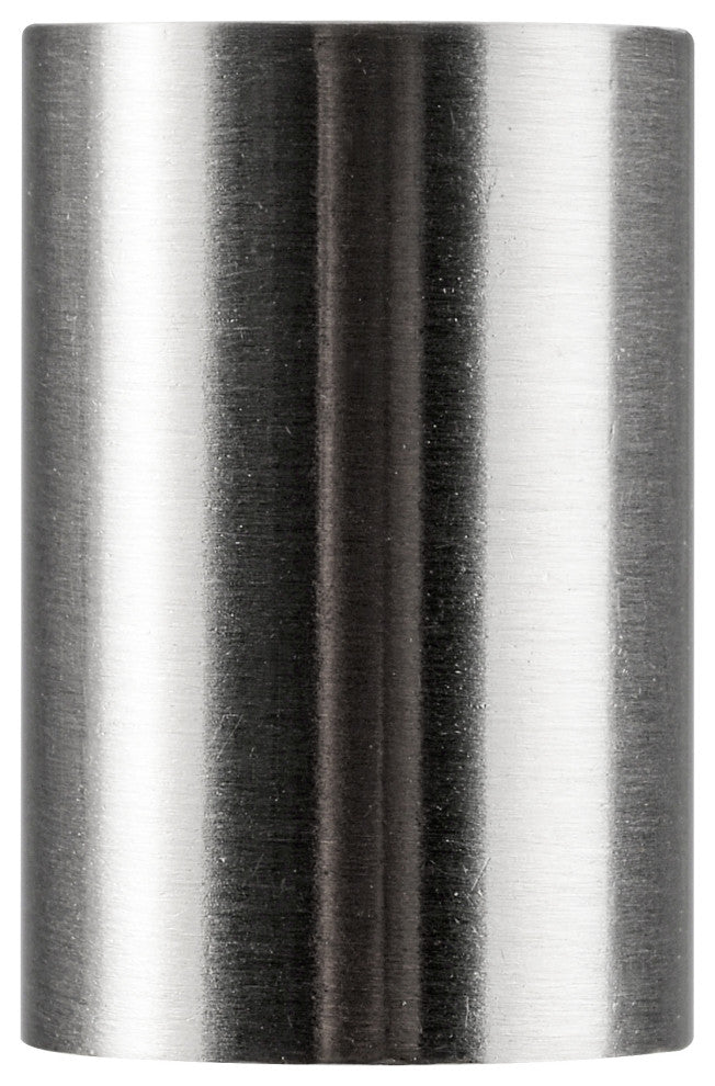 24019-22, Set of 2 Steel Lamp Finial, Brushed Nickel Finish, 1 1/4" Tall