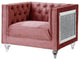 Lv00329, Chair, Pink Velvet, Heiberoii